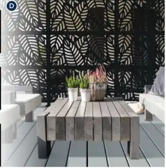 RONA Decorative panels 24" x 48" "sanibel" black offer