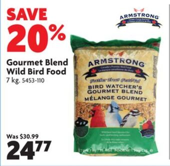 Home Hardware Gourmet blend wild bird food offer