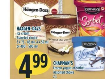 Marché Adonis Haagen dazs ice cream offer