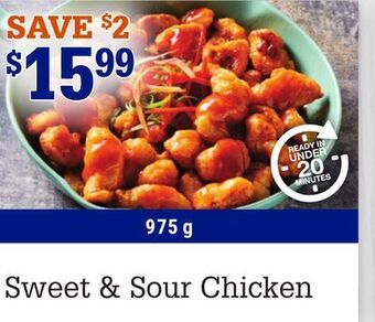 M & M Food Market Sweet & sour chicken offer
