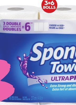 Giant Tiger Sponge towels paper towels offer