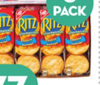 Giant Tiger Ritz snackwiches offer