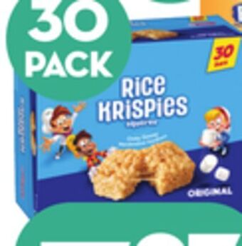 Giant Tiger Kellogg's rice krispies squares offer