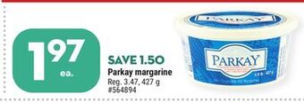 Giant Tiger Parkay margarine offer