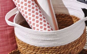 Giant Tiger Woven basket offer
