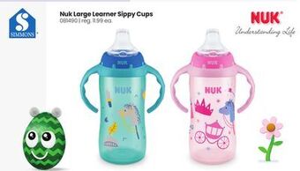 Babies 'R' Us Nuk large learner sippy cups offer