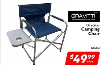 Factory Direct Gravitti™ camping chair offer