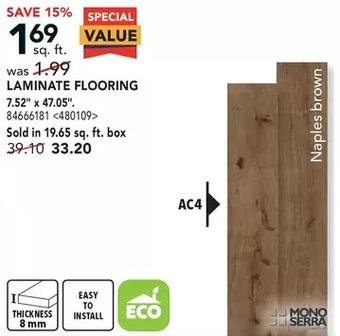 Lowe's Laminate flooring offer
