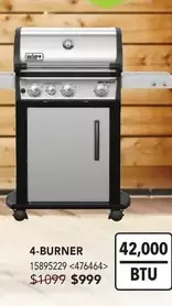 Lowe's 4-burner offer