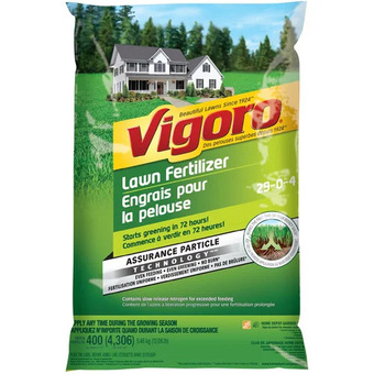 Home Depot Vigoro lawn fertilizer offer