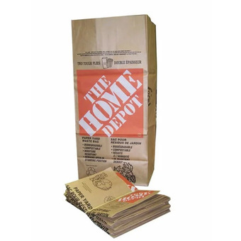 Home Depot 5-pack 2-ply yard waste bags offer
