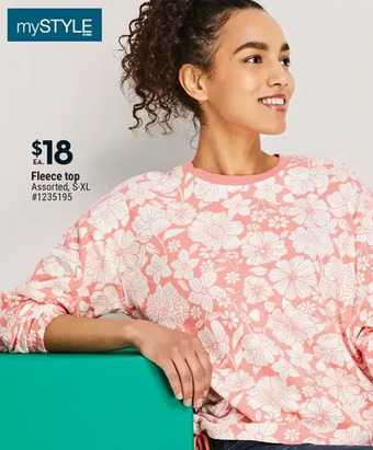 Giant Tiger Fleece top offer