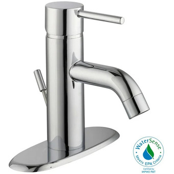 Home Depot Glacier bay modern bath faucet in chrome offer