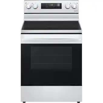 Home Depot Lg 6.3 cu. ft. electric range offer