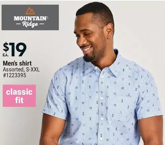 Giant Tiger Men's shirt offer