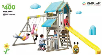 Toys R us Kidkraft - seacove playset / swing set - r exclusive offer