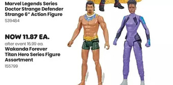 Toys R us Marvel studios' black panther: wakanda forever titan hero series namor toy, 12-inch-scale action figure offer