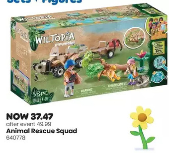 Toys R us Playmobil - wiltopia - animal rescue quad offer