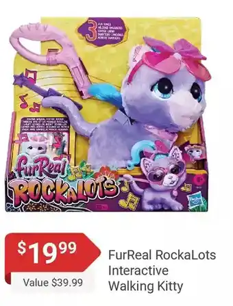 Samko & Miko Toy Warehouse Furreal rockalots interactive walking kitty offer