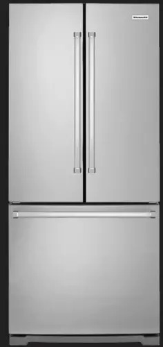 RONA Kitchenaid french door, bottom mount refrigerator, 19.7 cu. ft. offer