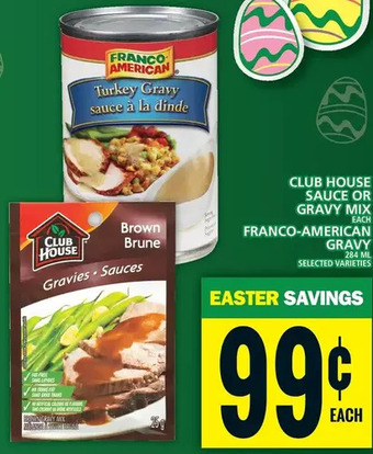 Food Basics Club house sauce or gravy mix | franco-american gravy offer