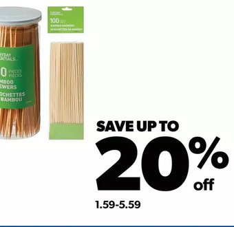 Real Canadian Superstore Everyday essentials bbq skewers offer