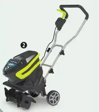 Canadian Tire Yardworks 48v cordless tiller offer