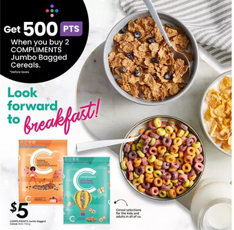 Sobeys Compliments jumbo bagged cereal offer