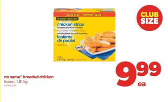 Real Canadian Superstore No name breaded chicken offer