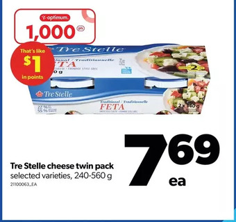 Real Canadian Superstore Tre stelle cheese twin pack offer