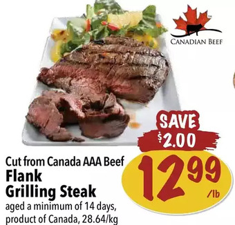 Farm Boy Flank grilling steak offer