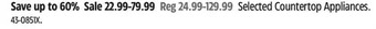 Canadian Tire Countertop appliances offer