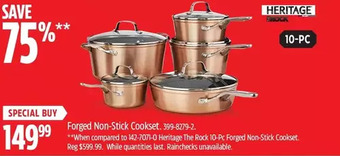 Canadian Tire Forged non-stick cookset offer