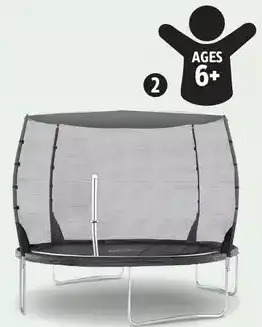 Canadian Tire 10' trampoline with sun shade netting offer