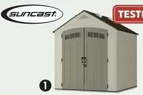Canadian Tire Suncast resin shed offer