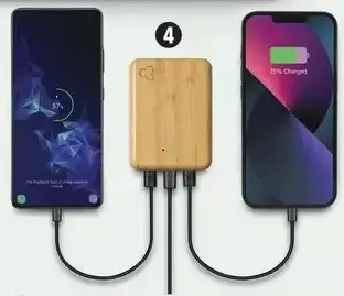 Canadian Tire 10k mah wood power bank offer