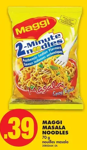 No Frills Maggi masala noodles offer