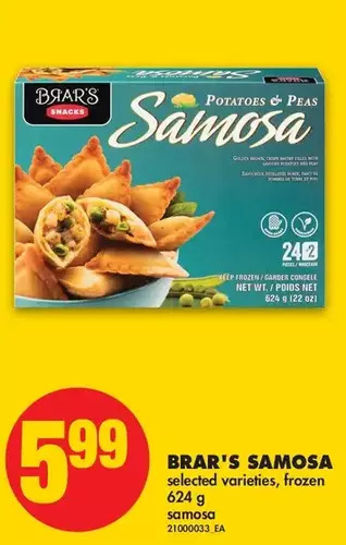 No Frills Brar's samosa offer