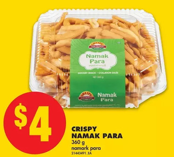 No Frills Crispy namak para offer