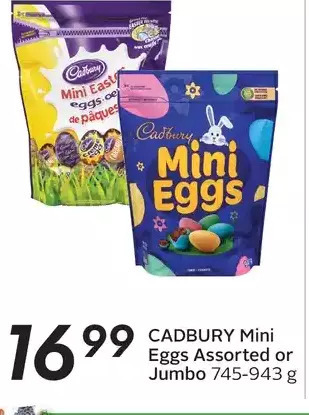 Cadbury mini eggs or jumbo