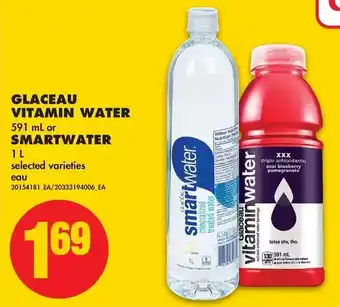 No Frills Glaceau vitamin water or smartwater offer