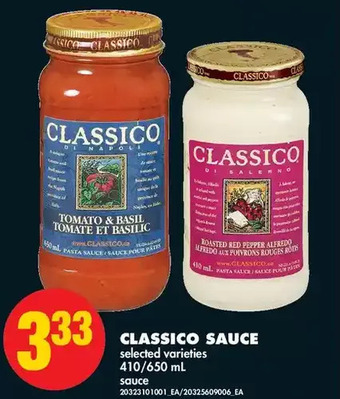 No Frills Classico sauce offer