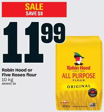 Loblaws Robin hood or five roses flour offer