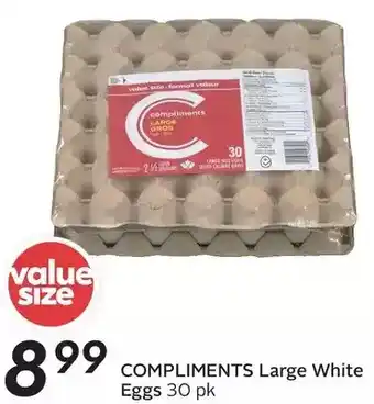 Sobeys Urban Fresh Compliments large white eggs offer