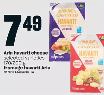 Independent Grocer Arla havarti cheese offer