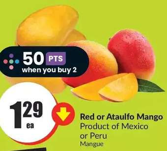 FreshCo Red or ataulfo mango offer
