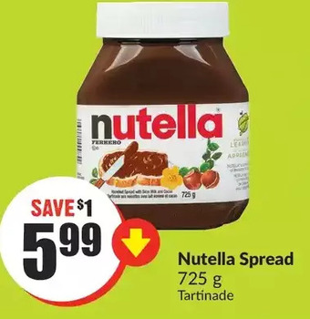 FreshCo Nutella spread offer