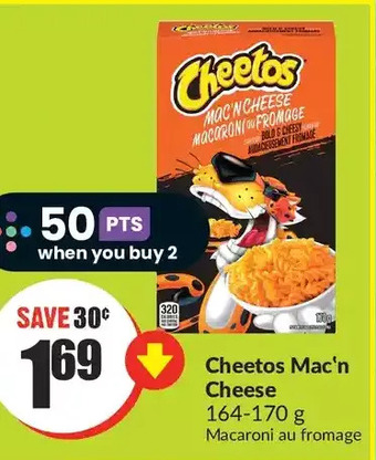 FreshCo Cheetos mac'n cheese offer