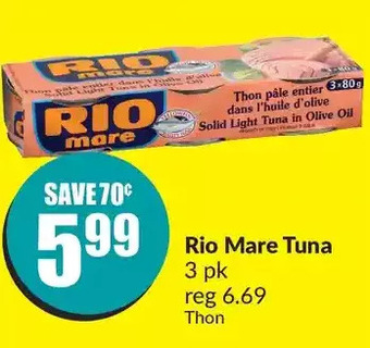 FreshCo Rio mare tuna offer