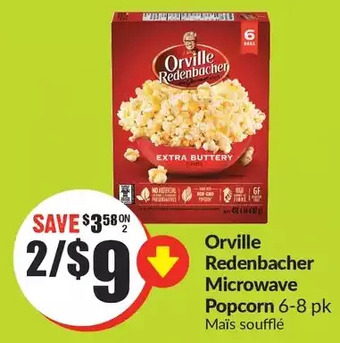 FreshCo Orville redenbacher microwave popcorn offer